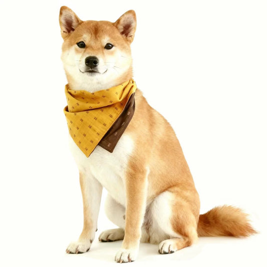 Gentleman-Style Modular Bandana for Dogs